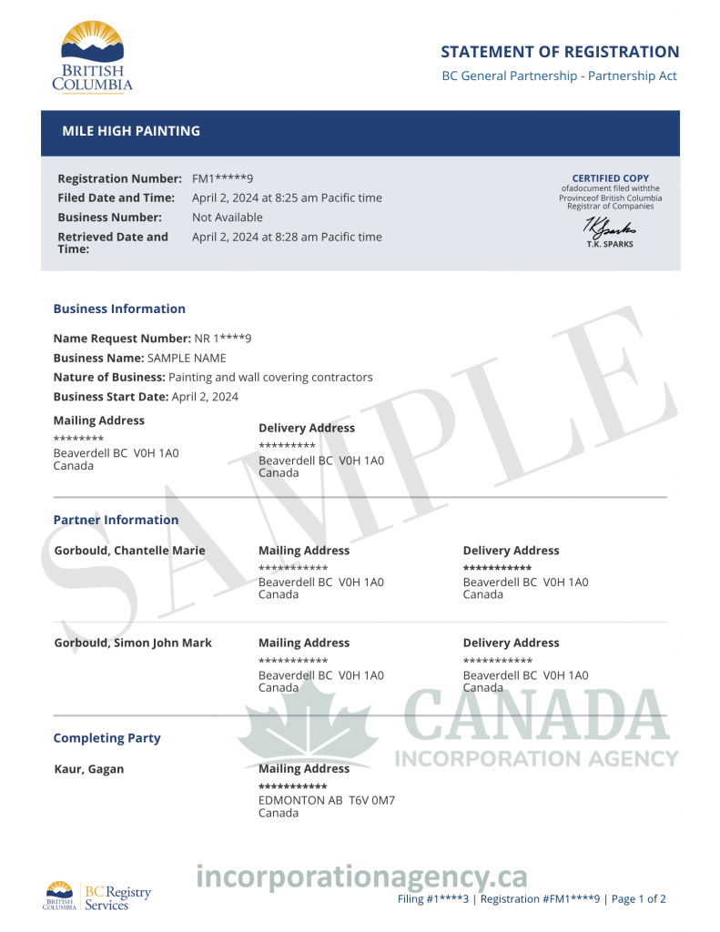 bc general partnership